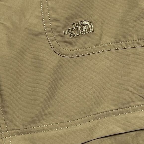 New The North Face Horizon 2 Convertible Hiking Pant Dune Beige Womens Sz 10 - Picture 6 of 7